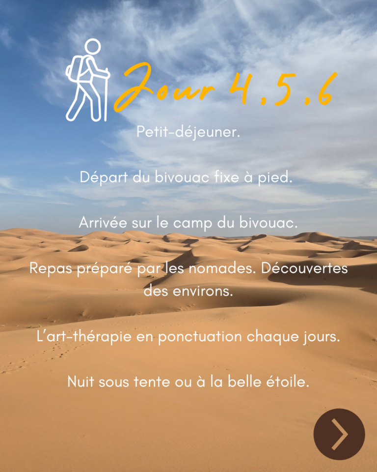 5.retraite trek et art-thérapie Maroc